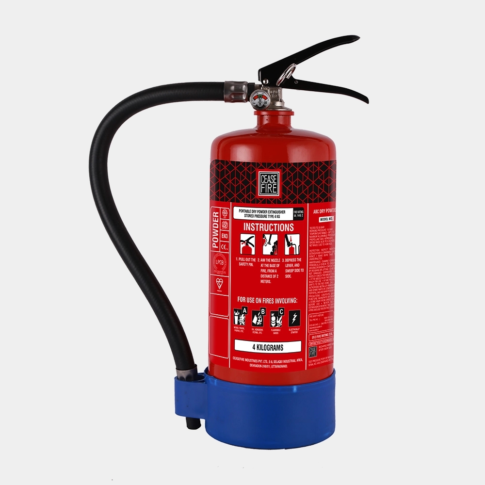 Ceasefire ABC Portable Powder Fire Extinguishers (Map 50) by Ceasefire : Colours available: Red 3 3