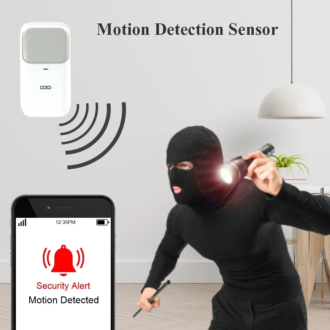 WiFi Home Security System with Home Automation Mobile Control - ZX-G12 by D3D Security 1 2