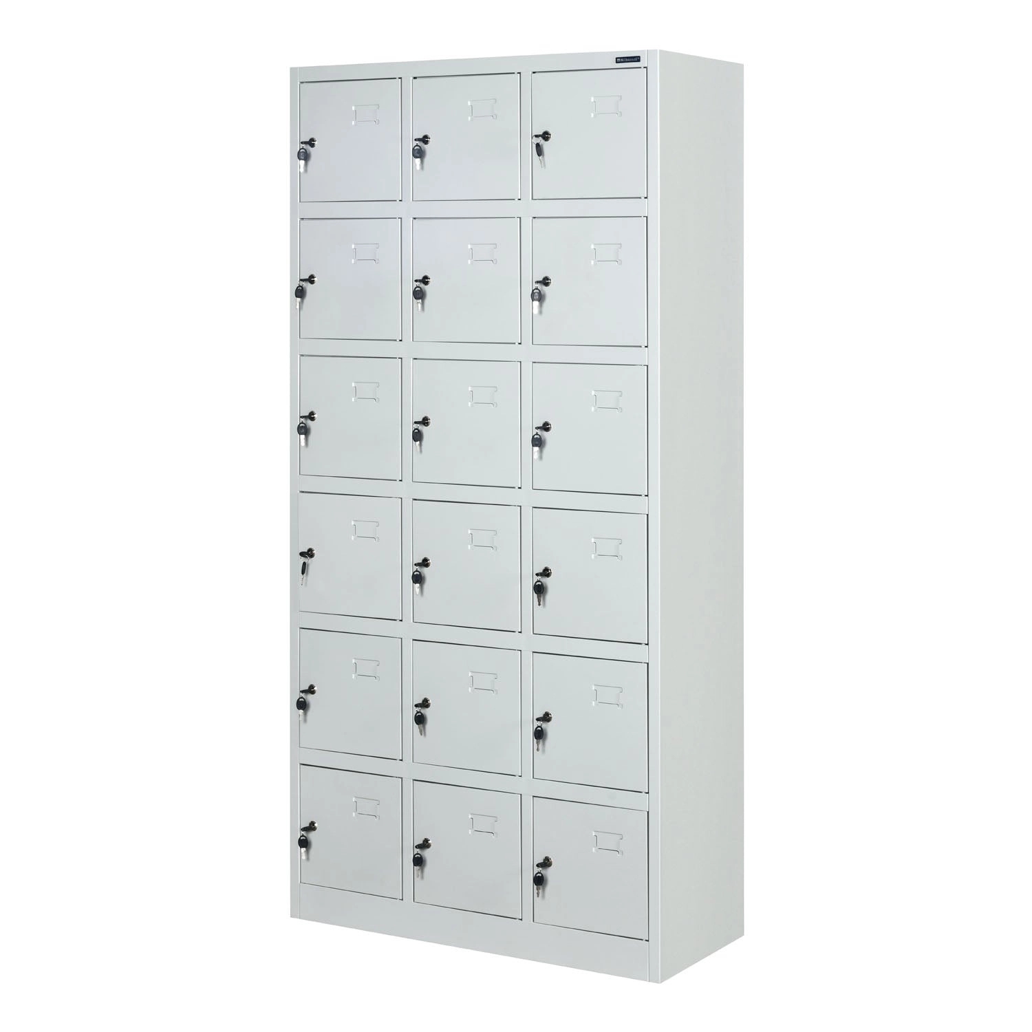Nilkamal Magna 18 Personal Locker (Grey) by Nilkamal : Colours available: Grey 9 4