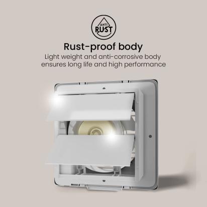 Crompton Ventilus Exhaust Fan by Crompton : Colours available: White 5 2