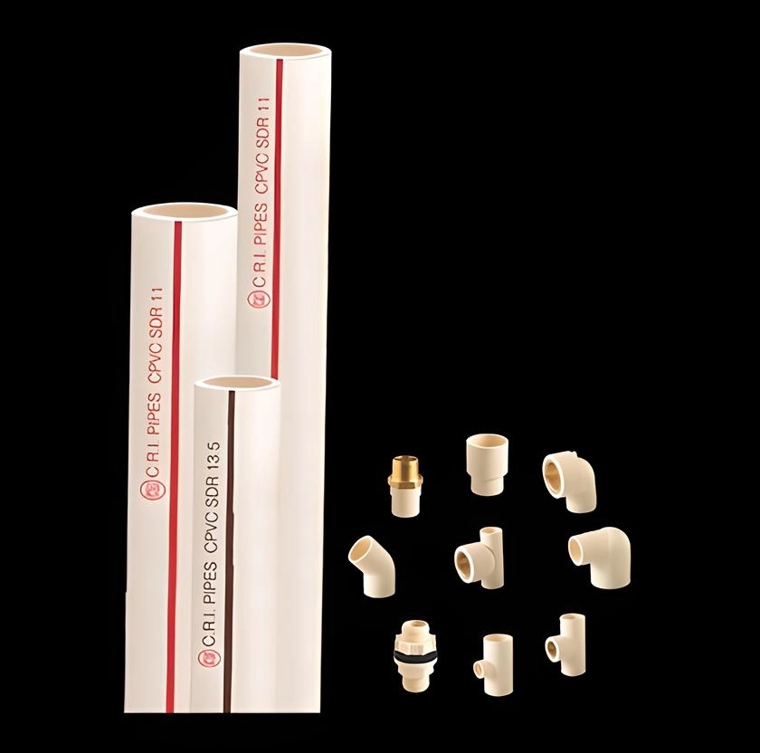 CRI CPVC Plumbing Pipes by C.R.I : Colours available: White
