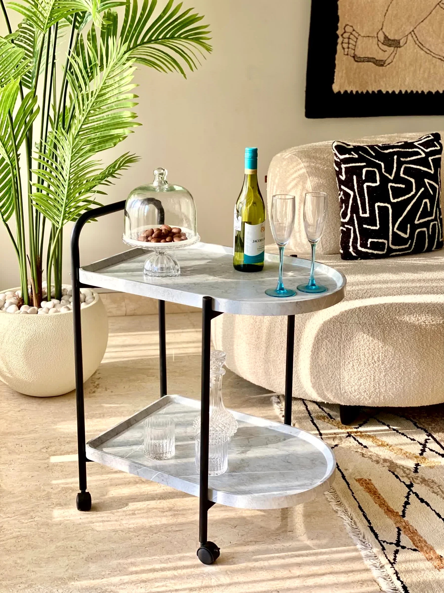 Seoul Utility Trolley - Grey by Mason Home : Colours available: Grey 2 2