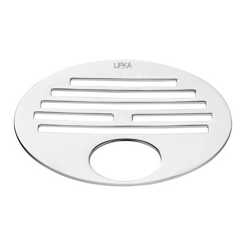 Lipka Golden Classic Jali Round Floor Drain with Hole (4 inches)