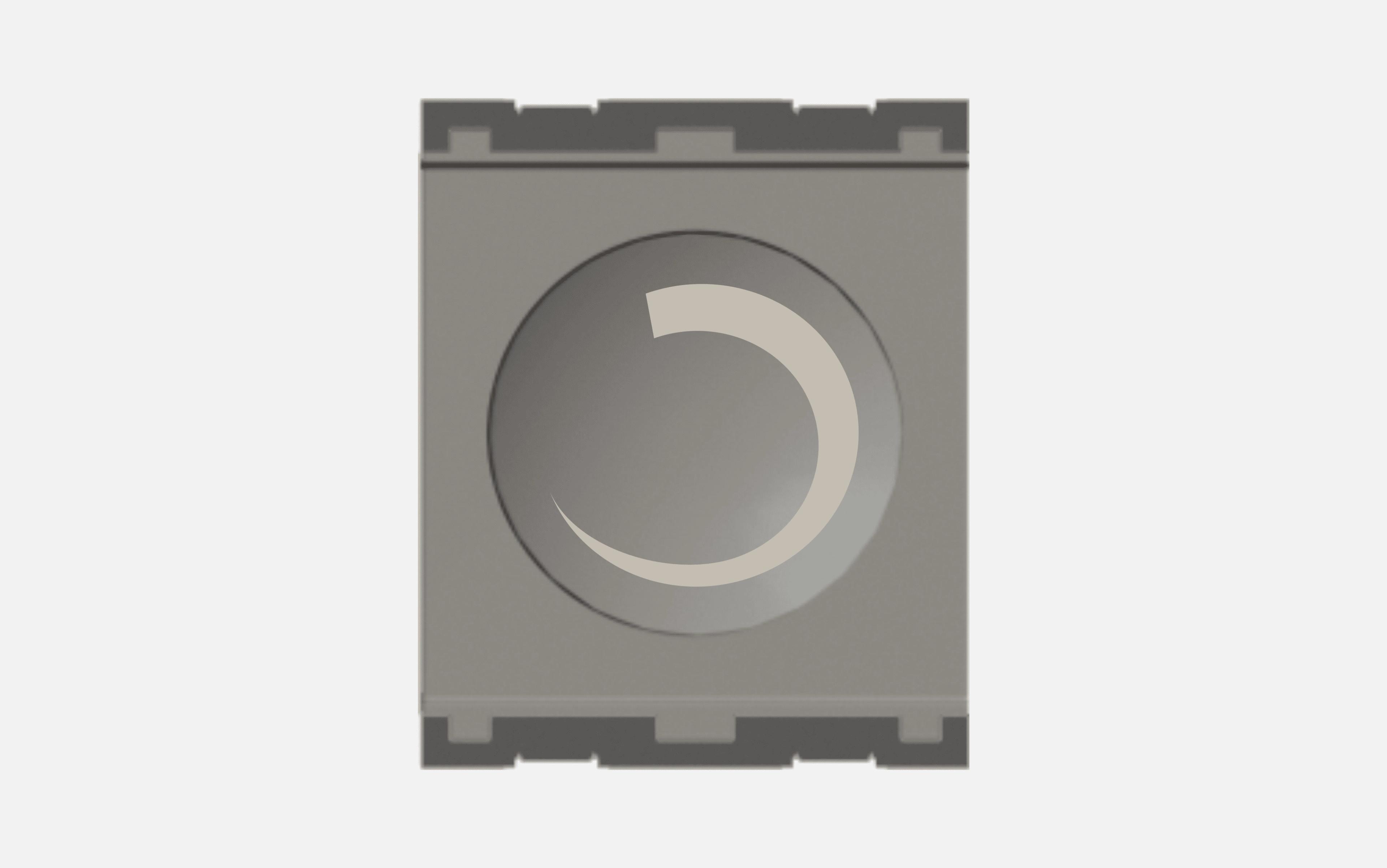 Norisys Quartz Gray Dimmer for LED Lights Digital Choke 100W (4 Wire system) - 2 Module