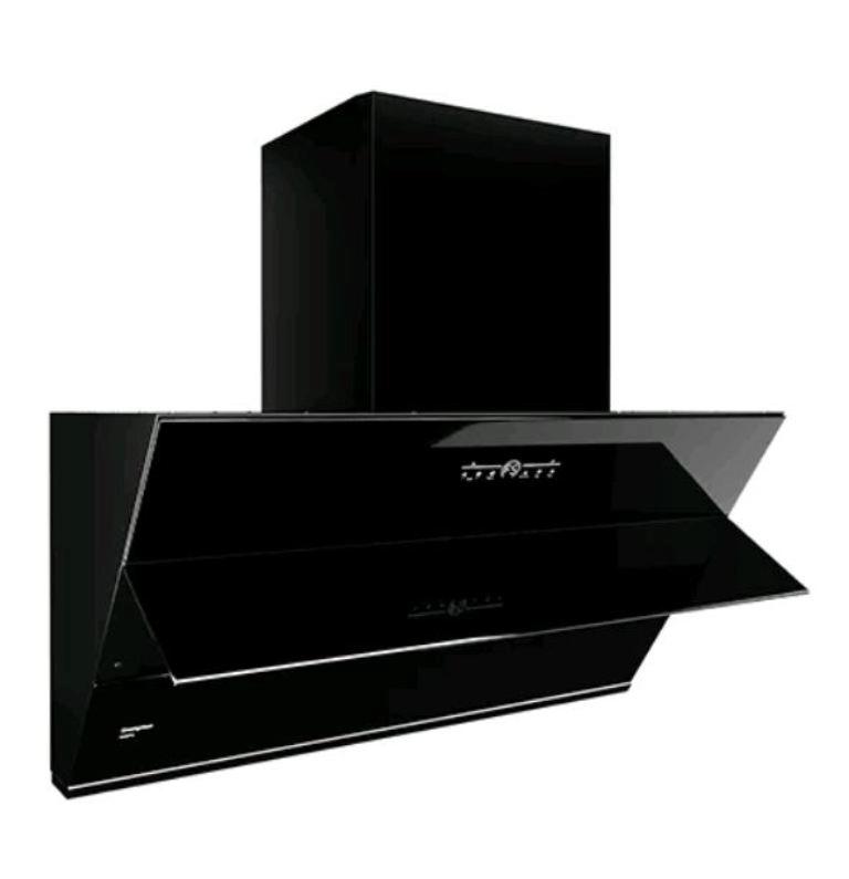 Crompton Chimney Hood QuietPro Inverter Inclined 90 Filterless Midnight Black CHD-QPVI90FLE-MBL 2