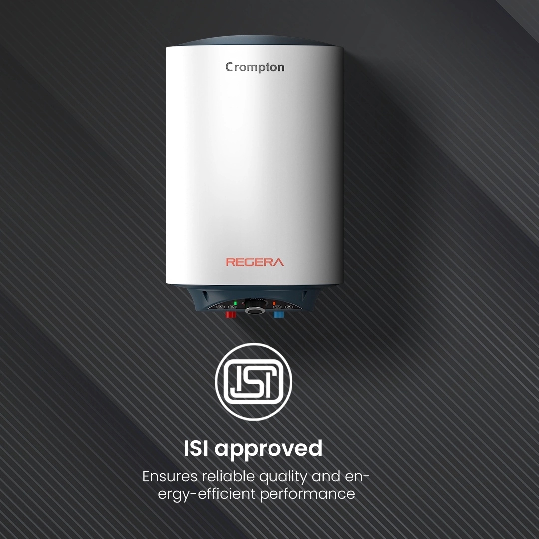 Crompton Regera Storage Water Heater - 25-L by Crompton : Colours available: White 6 2