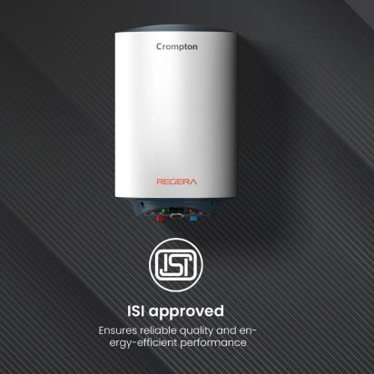 Crompton Regera Storage Water Heater - 25-L by Crompton : Colours available: White 6 2