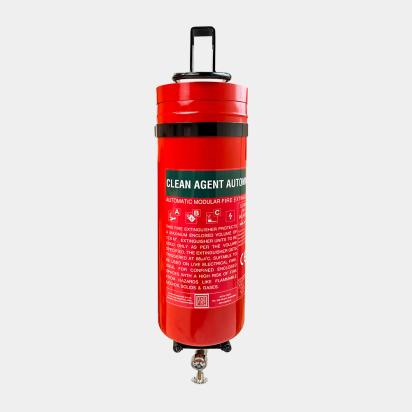 Ceasefire Automatic Fire Extinguishers - Clean Agent (Wall Mounted) by Ceasefire : Colours available: Red 5 3