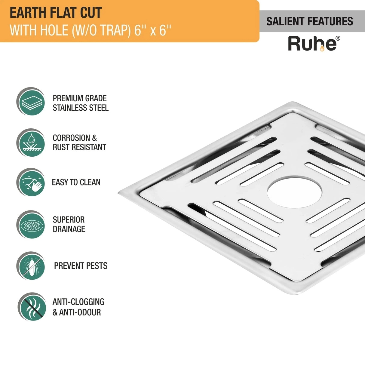 Ruhe Kara Wall-mount Kitchen Sink Tap with Red Flexible Silicone Spout cc192b by Ruhe 3 2