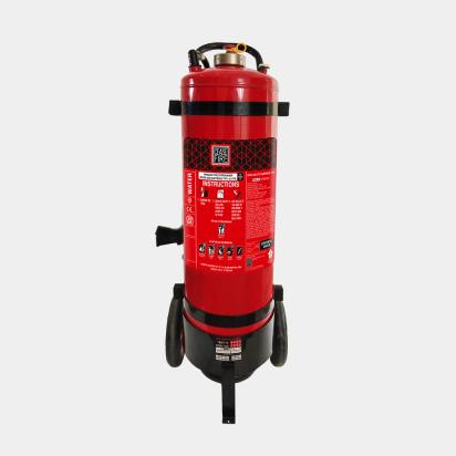 Ceasefire Water Cartridge Type Wheeled Fire Extinguishers by Ceasefire : Colours available: Red