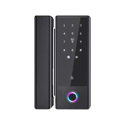 Homemate Wi-Fi Smart Glass Door Lock by Homemate : Colours available: Black
