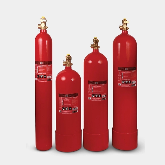 Ceasefire Total Flooding Fluoroketone (FK) Based Fire Suppression System by Ceasefire : Colours available: Red 4 3
