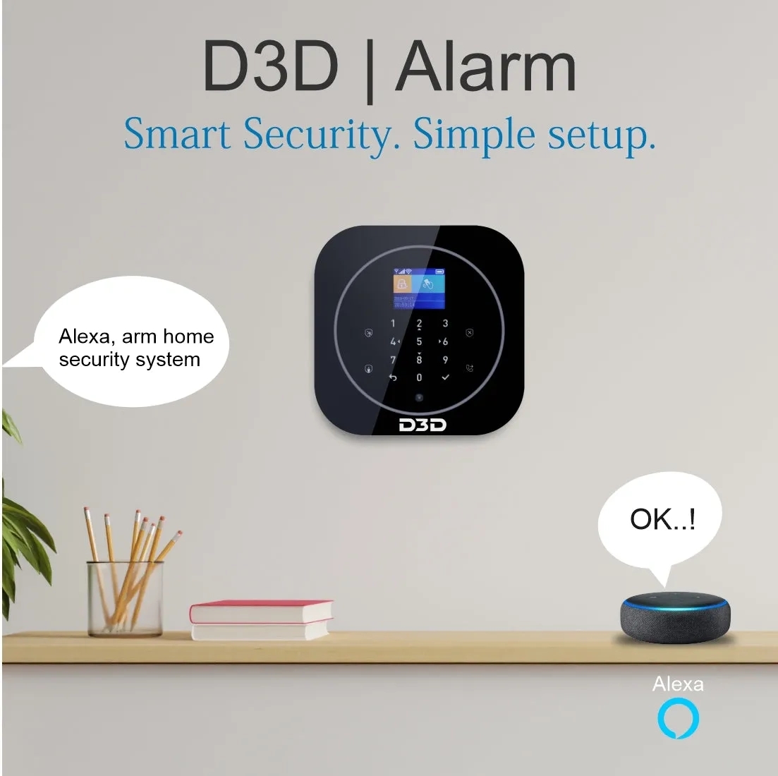 WiFi Home Security System with Home Automation Mobile Control - ZX-G12 by D3D Security 6 1