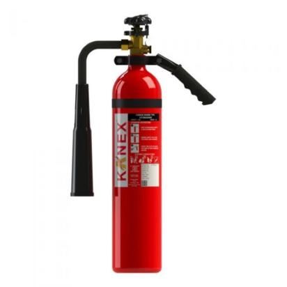 Kanex 2 Kg Co2 Fire Extinguisher - Stored Pressure by Kanex : Colours available: Red