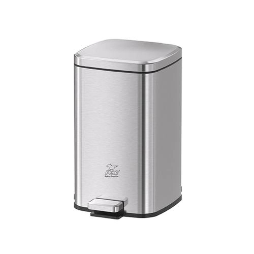 Perk Stella Dustbin 12 Litre - Matt Steel 1