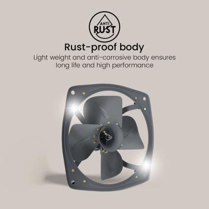 Crompton HDEF Exhaust Fan - Mild Steel by Crompton : Colours available: DimGray 2 2