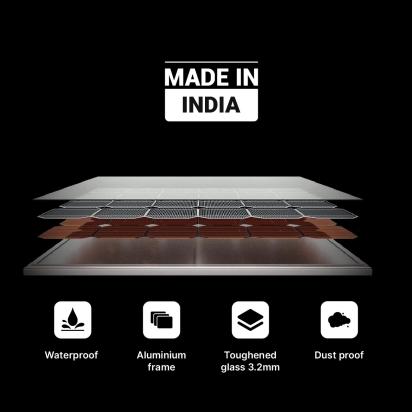 Zunpulse 550 Watt Monofacial Non DCR Mono PERC Solar Panel by Zunpulse 1 1