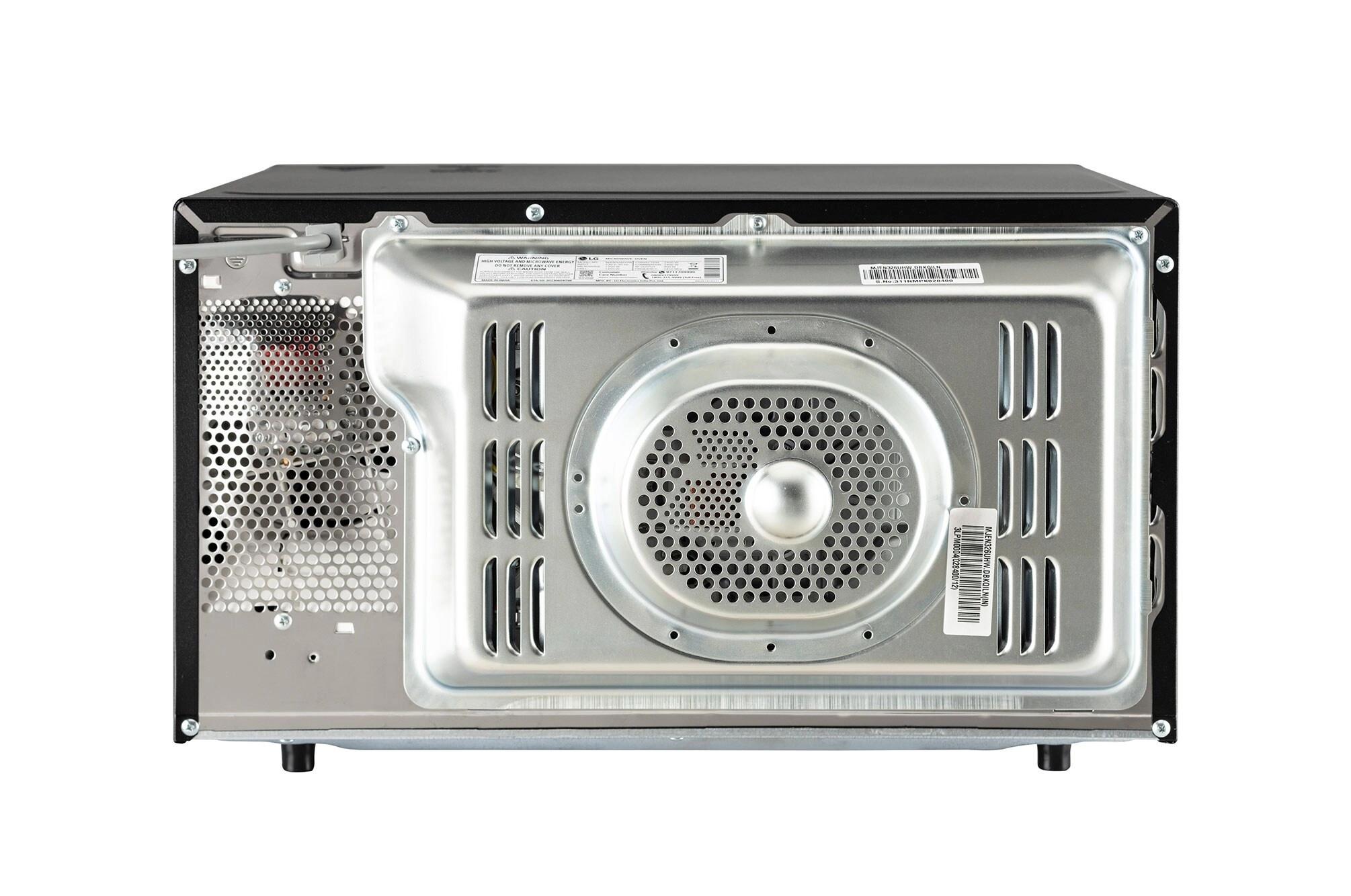 LG 32 L Charcoal Convection Microwave Oven with Scan-To-Cook, Diet Fry, Steam Chef, Motorised Rotisserie, Black 1