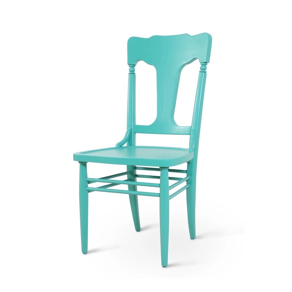 Alankaram Kanso - Ash/Oak/Beech Dining Chair, PU by Alankaram : Colours available: Turquoise 3 1