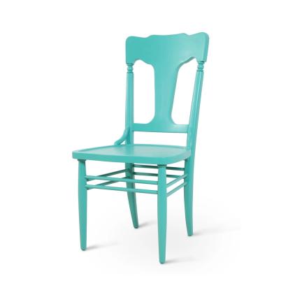 Alankaram Kanso - Ash/Oak/Beech Dining Chair, PU by Alankaram : Colours available: Turquoise 3 1