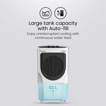 Crompton Ozone Royal Air Cooler - 80-L by Crompton : Colours available: Black, White 2 2