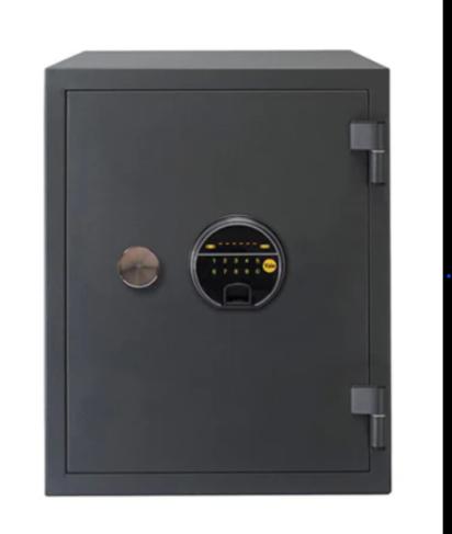 YFF-420-FG2 Biometric Safe Locker 60 Min Fire Resistance by Yale : Colours available: Black