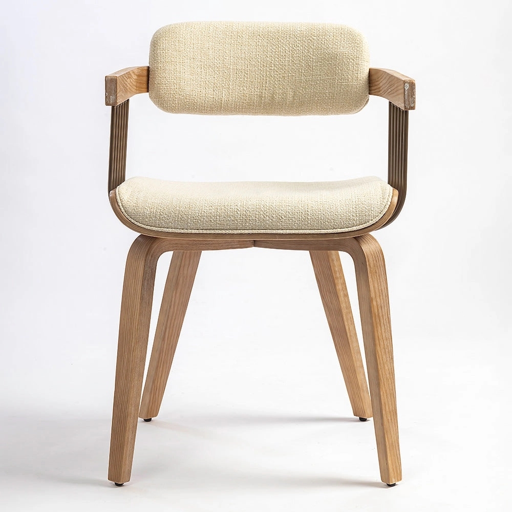 LivingShapes Blonde Wooden Dining Chair by Living Shapes : Colours available: Beige 1 1