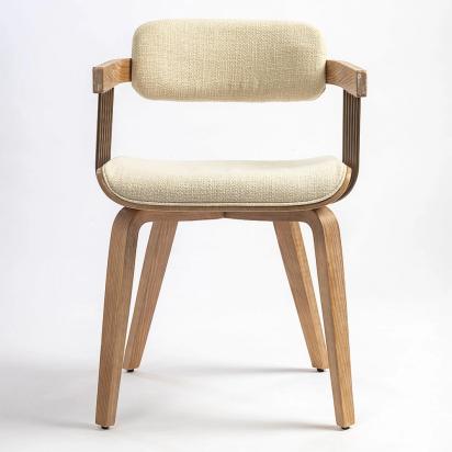 LivingShapes Blonde Wooden Dining Chair by Living Shapes : Colours available: Beige 1 1