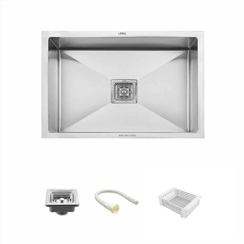 Lipka Handmade Single Bowl Kitchen Sink (18 x 16 x 10 Inches) 1