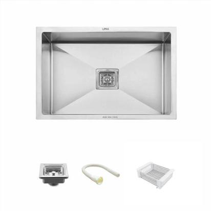 Lipka Handmade Single Bowl Kitchen Sink (18 x 16 x 10 Inches) 1