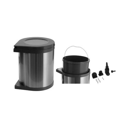 Ozone Swivel Waste Bin, Designed for Efficient Waste Segregation | Compartment: 1 | Bin Capacity: 10L