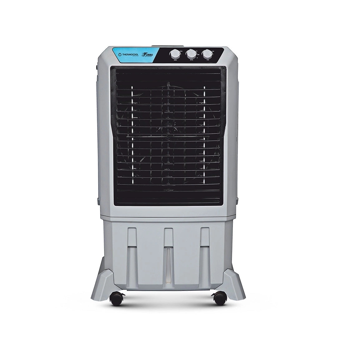 Thermocool Turbo 95 Ltr Air Cooler by Thermocool : Colours available: Black, Gray