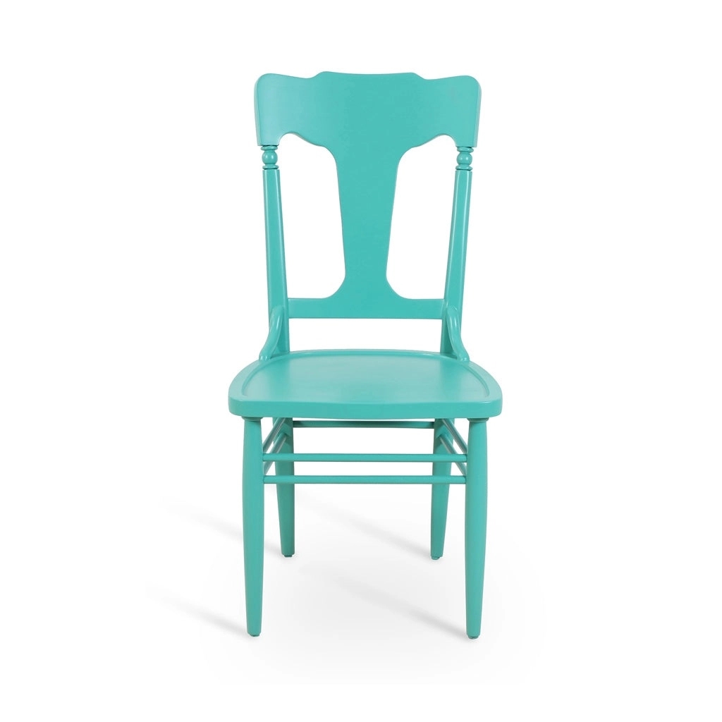 Alankaram Kanso - Ash/Oak/Beech Dining Chair, PU by Alankaram : Colours available: Turquoise 2 2