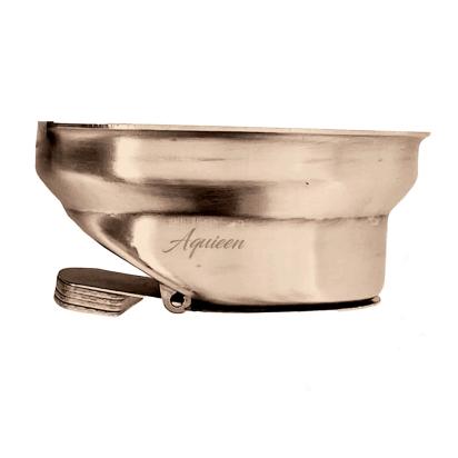 Aquieen 5-Inch Anti-Foul Cockroach Trap | Brushed Rose Gold SS304 Floor Drain Cover for Kitchen & Bathroom by Aquieen : Colours available: Gold 1 1