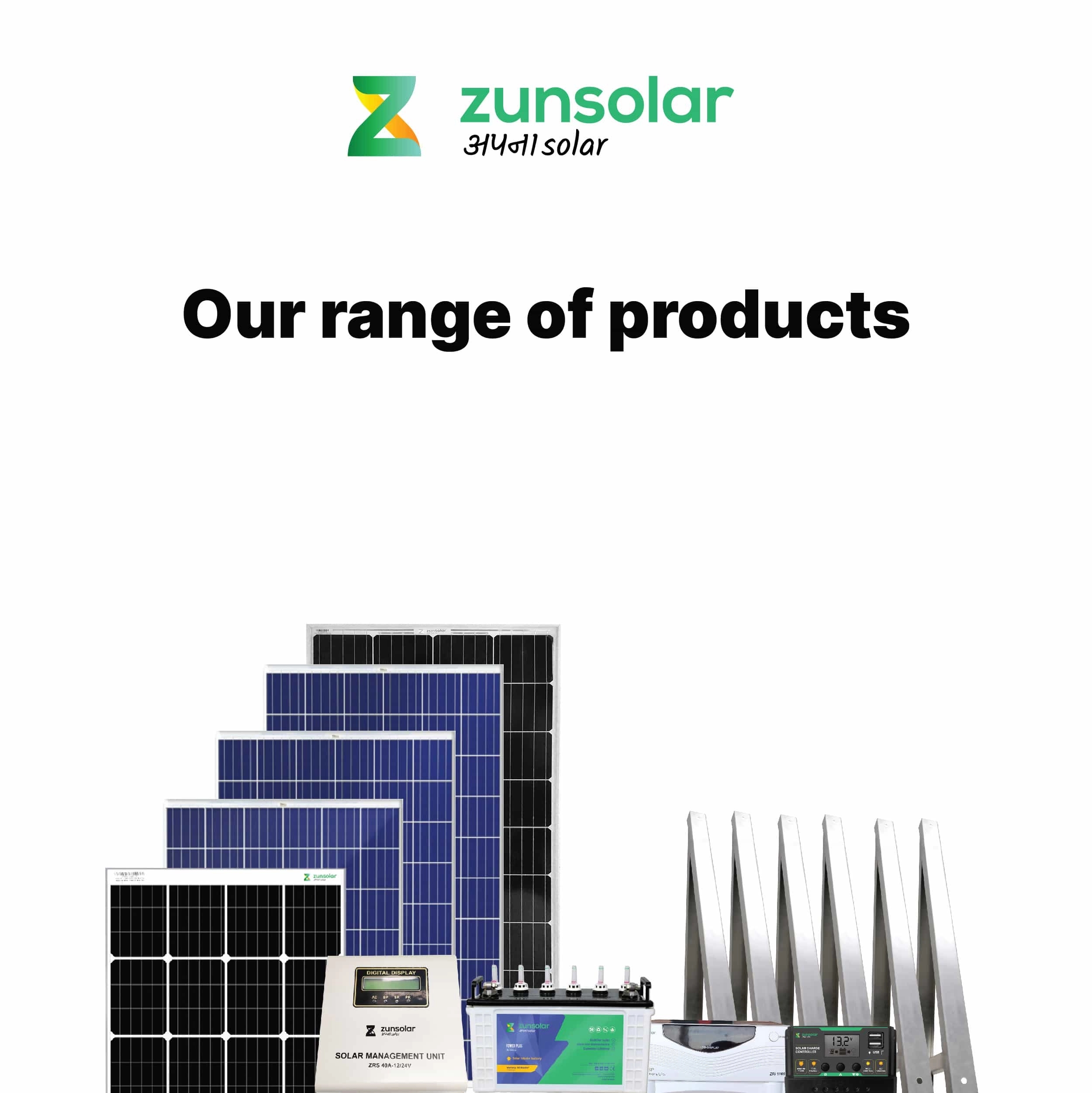 Zunpulse zunsolar 100 watt 12v mono perc solar panel by Zunpulse : Colours available: Black 8 7