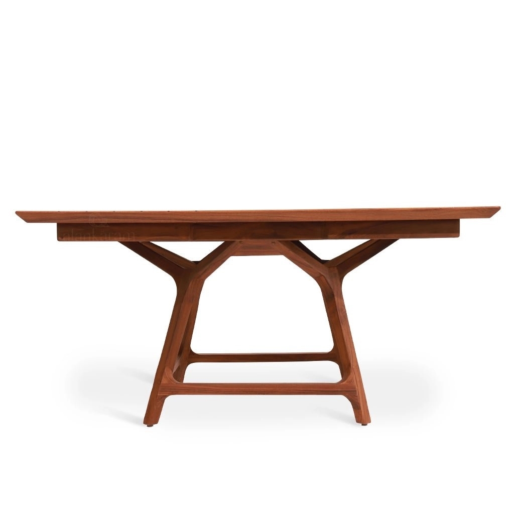 Alankaram Dolgu - Teakwood Dining table by Alankaram : Colours available: Brown 3 2