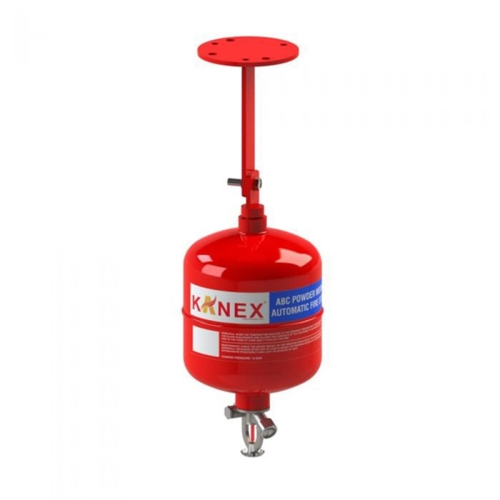 Kanex 2 Kg Automatic Modular Fire Extinguisher (Map 50 Based) by Kanex : Colours available: Red