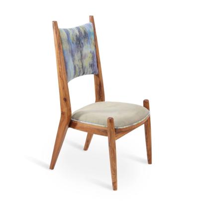 Alankaram Vinil - Teak Dining Chair Without Armrest Sale by Alankaram : Colours available: Multicolour