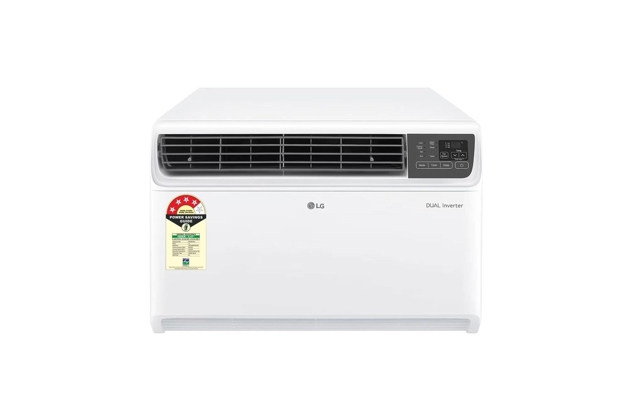LG 4 Star (2.0) Window AC Convertible 4-in-1 Cooling, Energy Manager+, Dual Inverter Compressor, 6.2 kW, 2025 Model