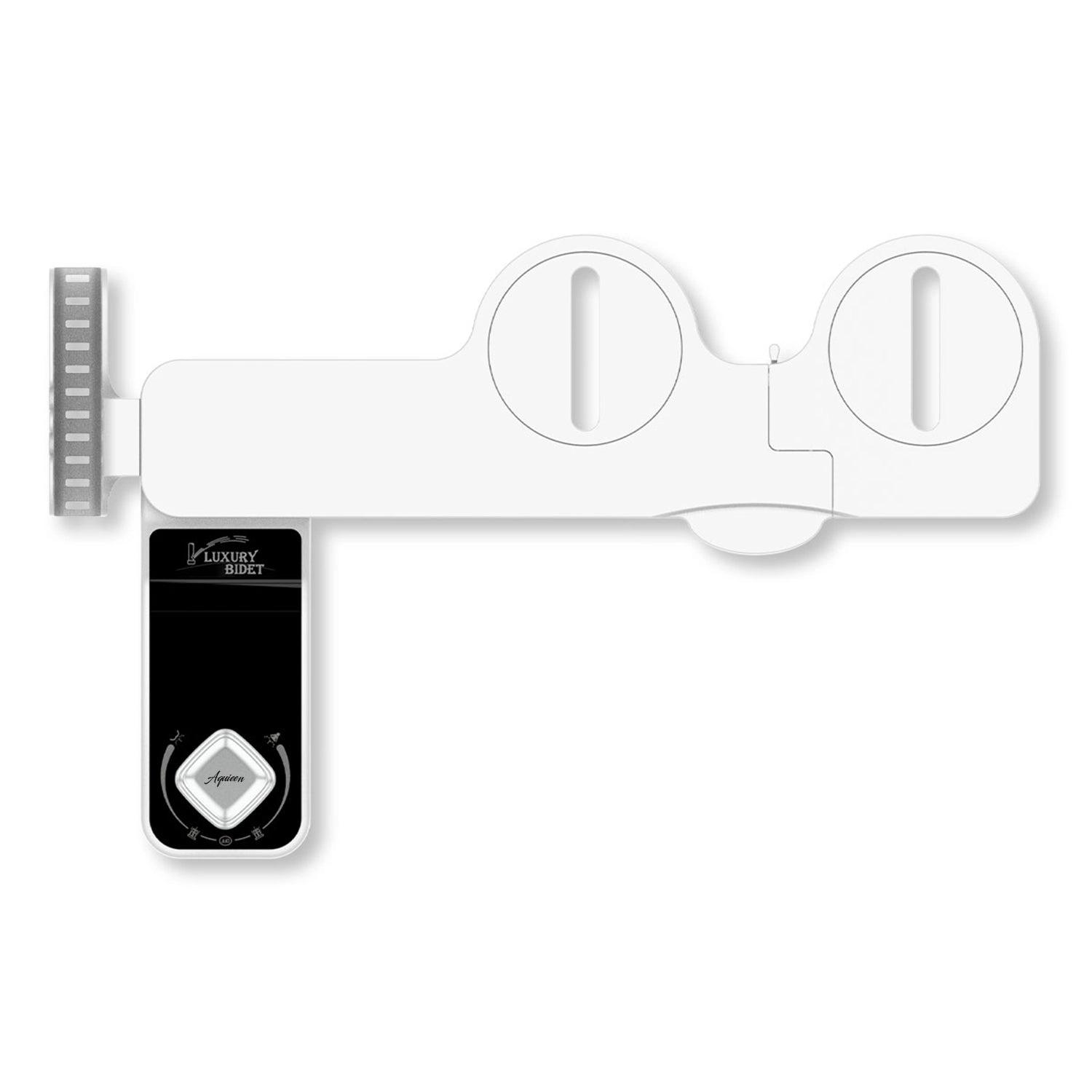Aquieen ABS Dual Flow Toilet Bidet Spray Kit With Mobile Holder | High-Pressure Handheld Jet Spray For Western Toilets | Adjustable & Non-Electric 3
