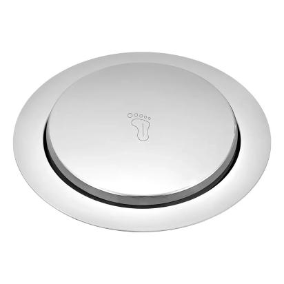 Aquieen 5 Inches Round Pop-Up Grating | SS304 Stainless Steel Floor Drain with Chrome Finish | Shower Waste Water Drain | Bathroom and Kitchen Grating by Aquieen : Colours available: Chrome