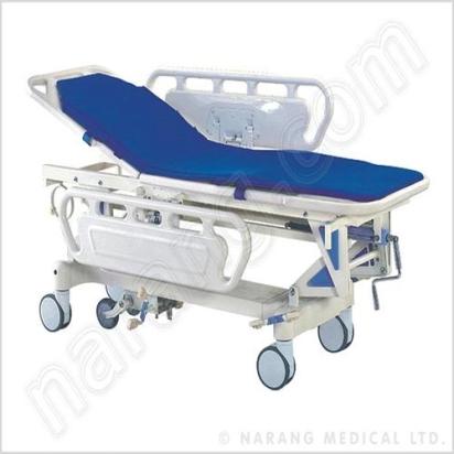 Narang Medical HF1977 : Stretcher Trolley, 2 Functions by Narang Medical Limited : Colours available: WhiteSmoke