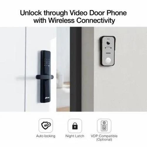 Ozone Smart Bluetooth External Lock and Video Door Phone Combo - OFDL-IRIS-VDP-OL-COMBO STD BLACK 3