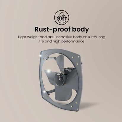Crompton Hdef Exhaust Fan - Grey by Crompton : Colours available: DimGray 2 2