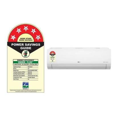 LG 5 Star (1.5) Split AC, AI Convertible 6-in-1, Energy Manager+, ThinQ™ (Wi-Fi), HimClean, 5.0 kW, 2025 Model by LG : Colours available: White 7 2