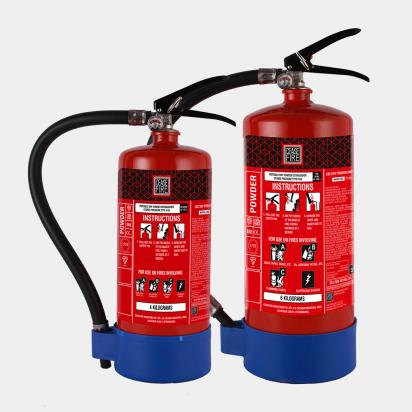 Ceasefire ABC Portable Powder Fire Extinguishers (Map 50) by Ceasefire : Colours available: Red 1 1