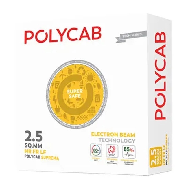 Polycab Polycabsuprema|2.5 Sq. MM by Polycab : Colours available: Green
