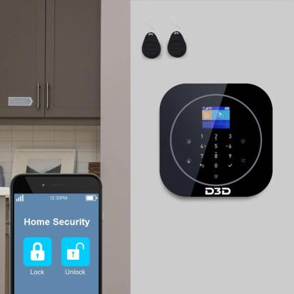 WiFi Home Security System with Home Automation Mobile Control - ZX-G12 by D3D Security 2 5