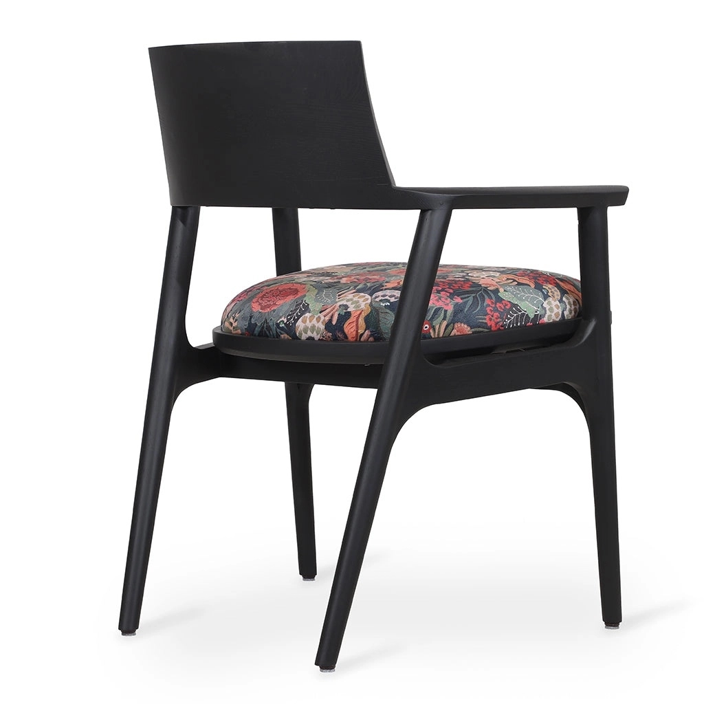 Alankaram Tuettu - Ash/Oak/Beech Dining Chair, Stained - TUE-SXSS by Alankaram : Colours available: Black 3 2