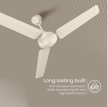 Crompton Surebreeze Starspeed| Ceiling Fan - Ivory by Crompton : Colours available: Ivory 5 3